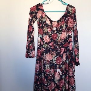 Off the Shoulder Skater Dress